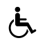 Neįgaliesiems pritaikytas kambarys